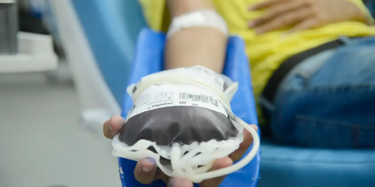 Portaria libera doação de sangue de pessoas com mais de 70 anos
